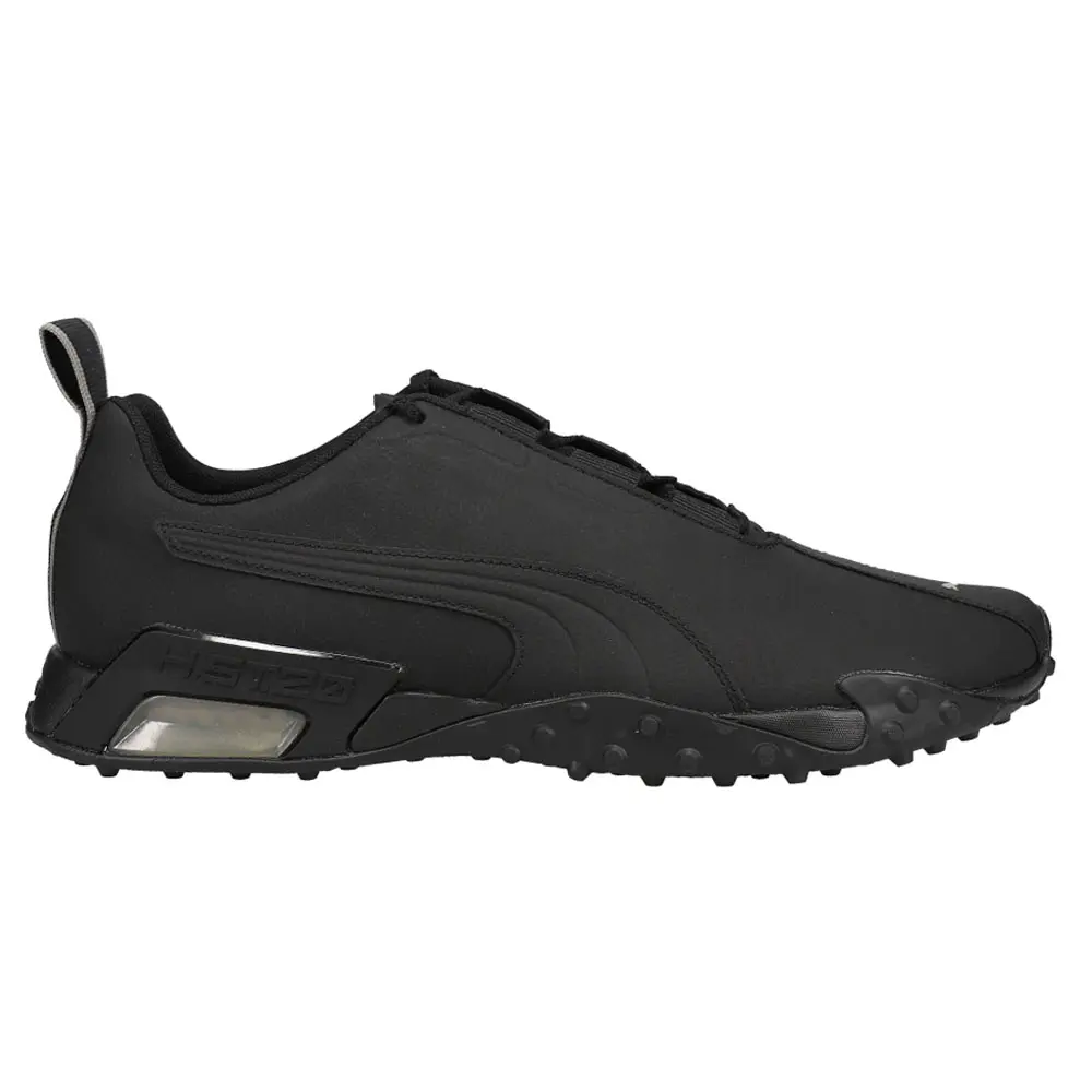 PUMA Mens H.St.20 Leather Lace Up Sneakers Shoes Casual - Black PUMA Mens H.St.20 Leather Lace Up Sneakers Shoes Casual - Black