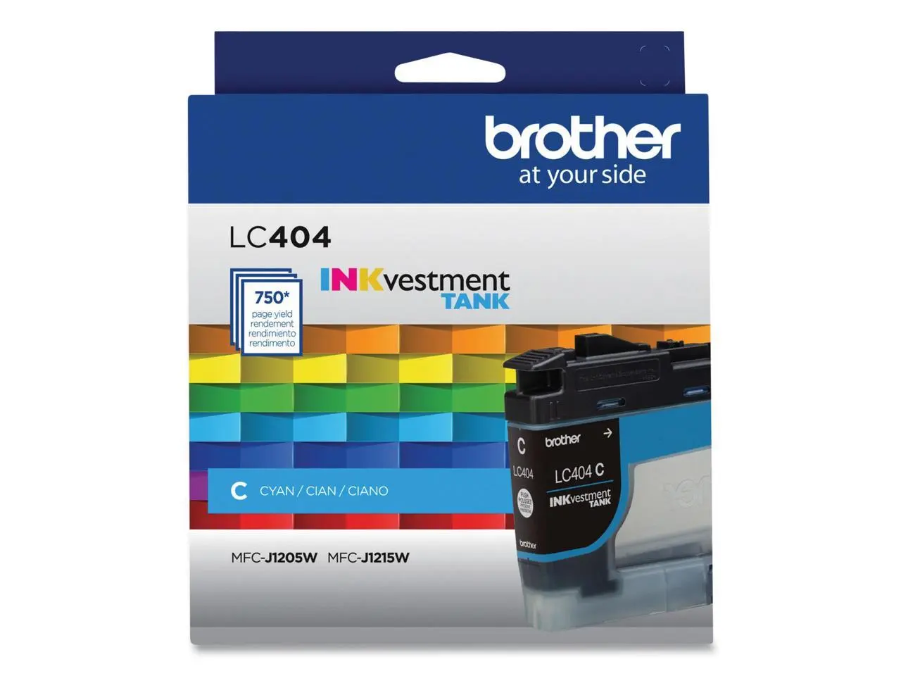 LC404CS INKvestment Ink 750 Page-Yield Cyan