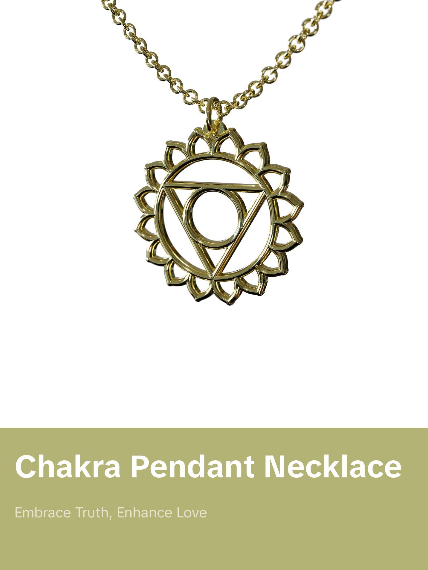 Throat Vishudda Chakra Pendant