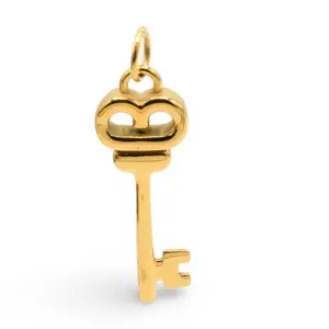 Key Pendant - Stainless Steel - PENDANT ONLY