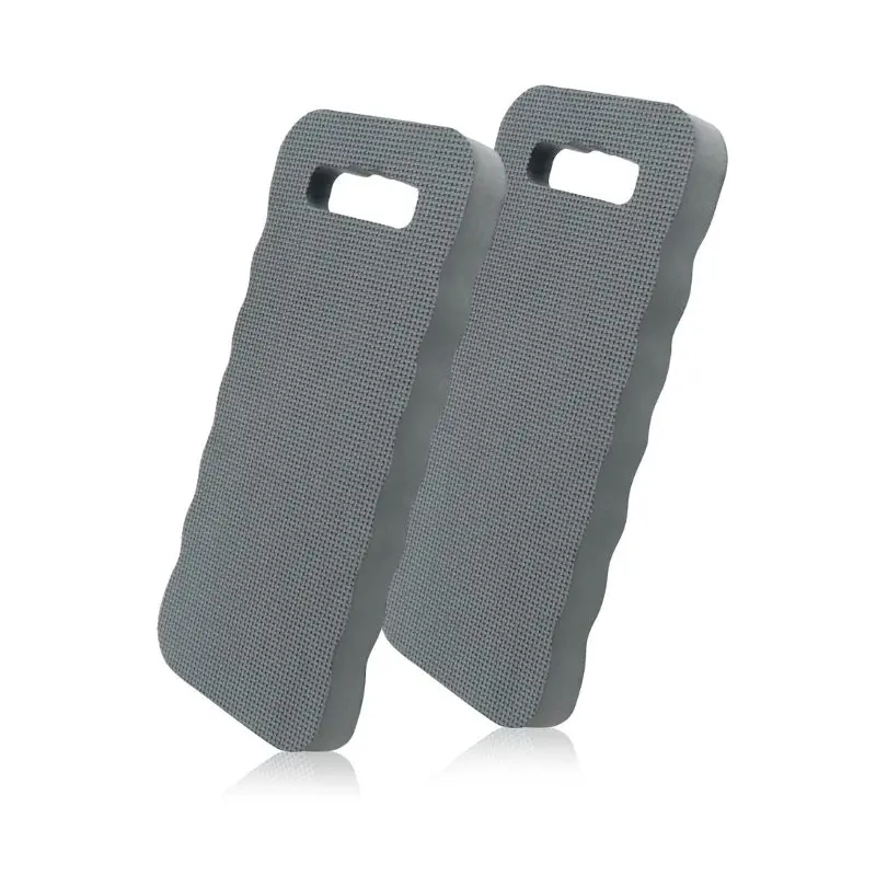 2-Pack Extra Thick Kneeling Pads for Gardening, Yoga, & Prayer – Waterproof Foam Cushions for Outdoor & Indoor Use, Comfortable Knee Support Mats (Deep Grey)