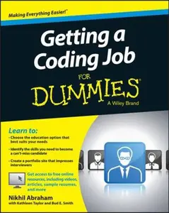 USED-Getting a Coding Job for Dummies by Abraham, Nikhil (Paperback)