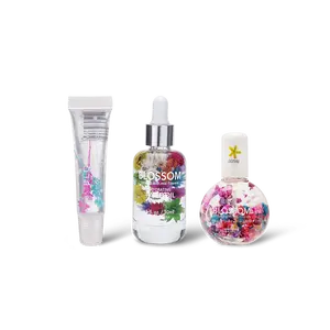 Making a Splash - Moisturizing Lip Gloss Tube, Hydrating Face Oil, and One Ounce Cuticle Oil