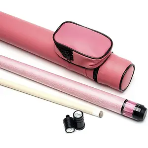 Woman Pool Cue Stick 11.75mm/12.75mm Tips with  Case Billiard Accessories Set(Chalk/Tips/Glove/Towel/Joint Protector)