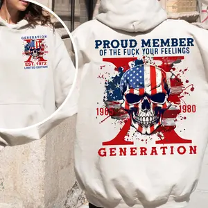 Custom Year Generation X Hoodie Limited Edition Version, The True FAFO Generation Sweatshirt, Funny Generation X Shirt For Party, Gen X Activated Hoodie Cotton Top