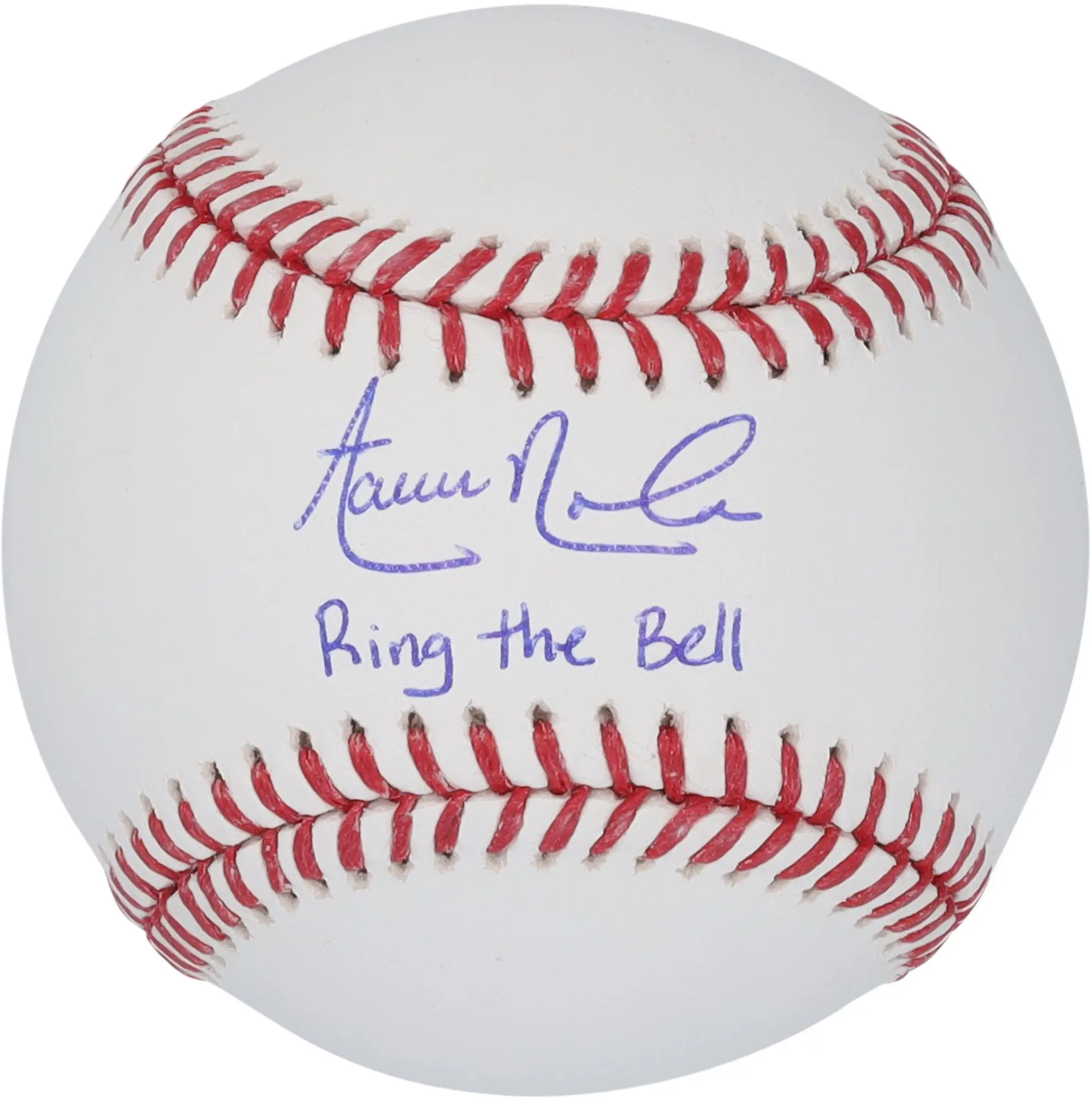 Aaron Nola Philadelphia Phillies Autographed Baseball with "Ring The Bell" Inscription - Fanatics Authentic Certified