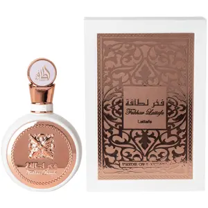 Lattafa Fakhar by Lattafa for Women 3.4 oz EDP Spray Long Lasting TikTok Viral Arabian Fragrance Elegant Floral & Creamy Musk Scent Eau De Perfume Eau De Parfume
