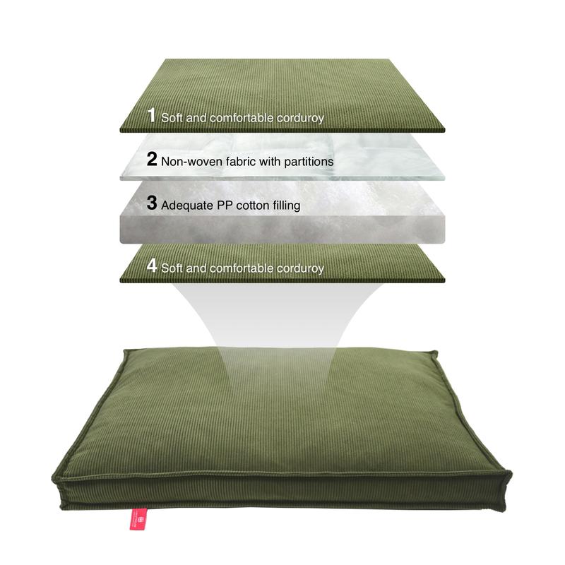 Dog Bed for Medium & Large Dogs Extra Large Removable Washable Cover All Season Comfort Cozy Pet Furniture Stylish Accessory Sturdy Construction