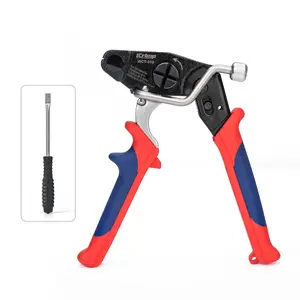 iCrimp Stainless Steel Cable Tie Gun for Fastening & Cutting up to 19mm SS Zip Ties, WCT-319