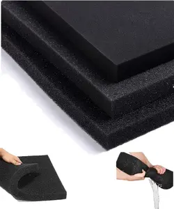 Filter Foam Sponges,Filter Media Pad,Filter Sponge, Cut-to-Size Foam for Aquarium Fish Tank (19.6"x19.6"x0.79"(50PPI*1Pc))
