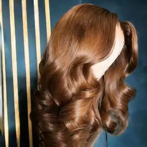 Body Wave Chocolate Brown Lace Front Wigs Human Hair Pre Plucked Brazilian Brown Virgin Hair HD Lace Frontal Wig For Women TikTokShopHolidayHaul