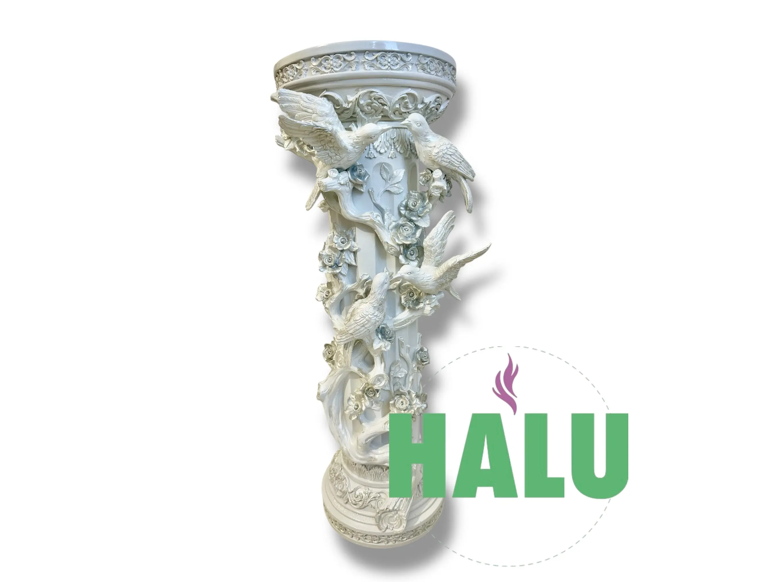Obatala Pedestal Palomas/ Pedestal para Obatala/ Santeria Orishas Pedestal