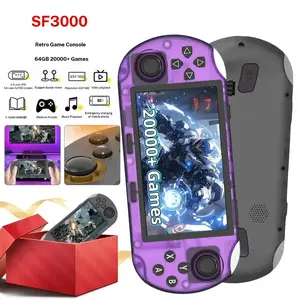 Vintage Handheld Game Console, 20000+ Games, 14+ Emulators, 4.5 Inch IPS Screen, Dual Core Processor, HDMI Port, Phone Emergency Charging