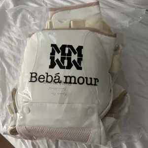 BEBAMOUR Adjustable Ergonomic Baby Carrier with Hip Seat, All-Position Breathable Mesh for Newborn to Toddler, Hands-Free Design with Hood & 3 Teething Pads, Hands Free Carrier, Adjustable Ergonomic Carrier
