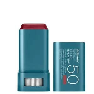 Sunscreen Cream Blush, Micro-Glossy Cheek Color, Gentle Long-Lasting, Moisturizing, Waterproof, Dual-Use Lip and Cheek Blush