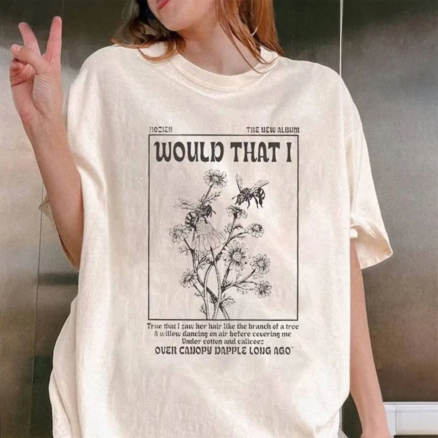 Retro Hozier Would That I Shirt, Hozier Unreal Unearth tour 2024 Shirt, Vintage Hozier Tee