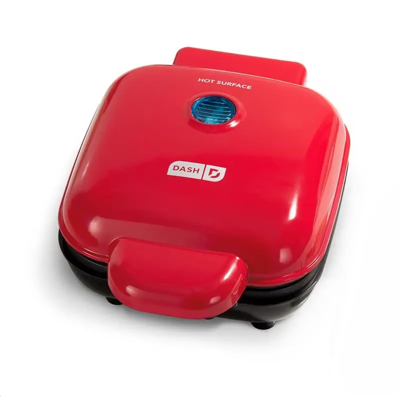 Dash 6087025 Red Plastic Nonstick Surface Sandwich Maker