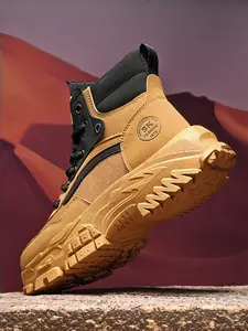 Men's All-Weather Work Boots Walking Shoes | Height Increase Design | Durable Casual Shoes