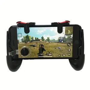 4PCS/Set Touch Screen Finger Sleeve with Left & Right Gaming Triggers for PUBG Game Shooter Controller