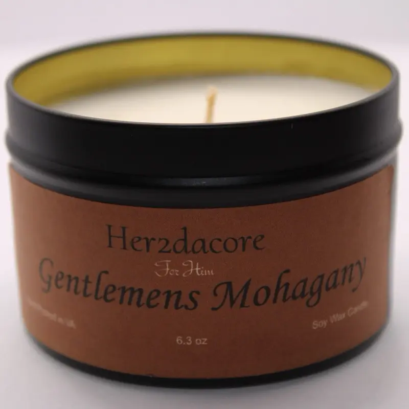 Gentlemen’s Mahogany Candle