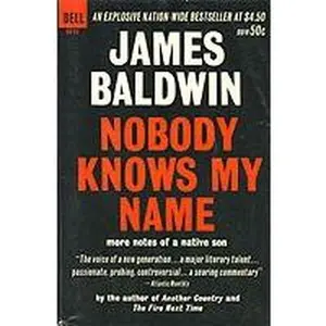 USED-Nobody Knows My Name by James Baldwin (Hardcover)