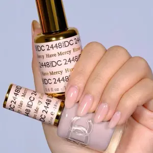 DND DC 2448 HAVE MERCY Gel and Lacquer Duo nail care nail art sheer nude gel color