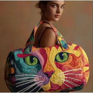 Fashion Trend 3D Printing Pattern Sports Bag Large Capacity Portable Sports Bag stylish crossbody