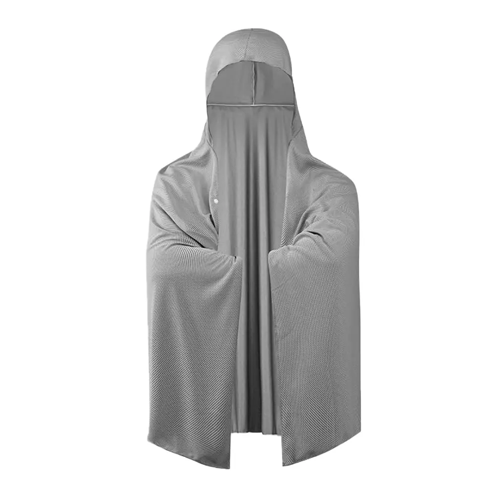 Outdoor Windproof Sun Protection Cape Quick drying UV Protection Beach Shawl Light and Foldable Suitable for Summer Cycling Hiking Beach Play Sun Protection