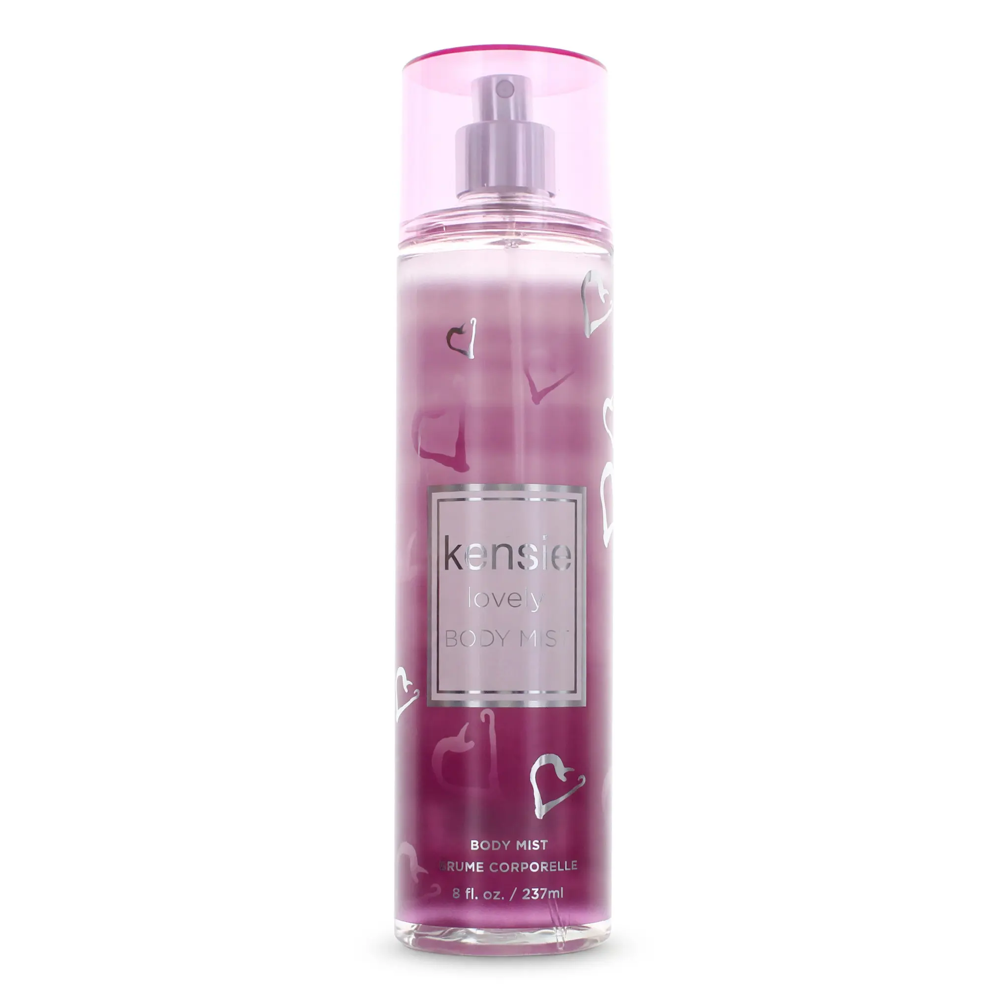 Kensie Lovely Women's Body Mist - 8 fl oz Fresh Floral Mandarin Mix, Single Bottle Bath & Body Care Spray for Skin Application, Spray On Skin