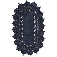 Navy Blue 3' 1 x 5' 1