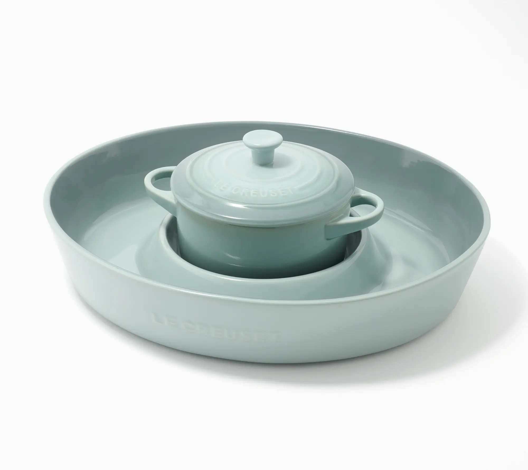 Le Creuset Chip & Dip w/ 24-oz Mini Cocotte