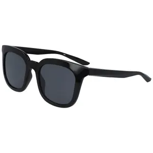 Nike Men's Myriad Sunglasses - Black Lens withGrey Swoosh Nike Men's Myriad Sunglasses - Black Lens withGrey Swoosh
