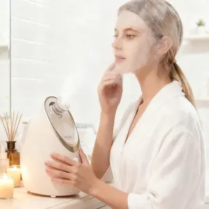 Kskin Hot Spray Facial Steamer, Compact Steam Machine, Hydrating Humidifier, Aromatherapy Sprayer, Kd2300