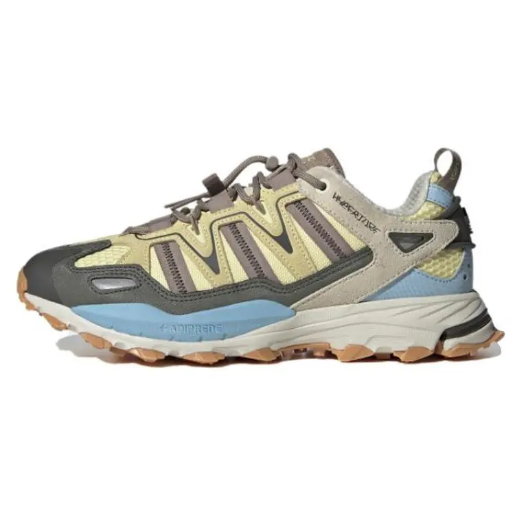 Adidas Hyperturf Almost Yellow Clear Blue' Durable Non-slip Unisex Sneakers GX4487