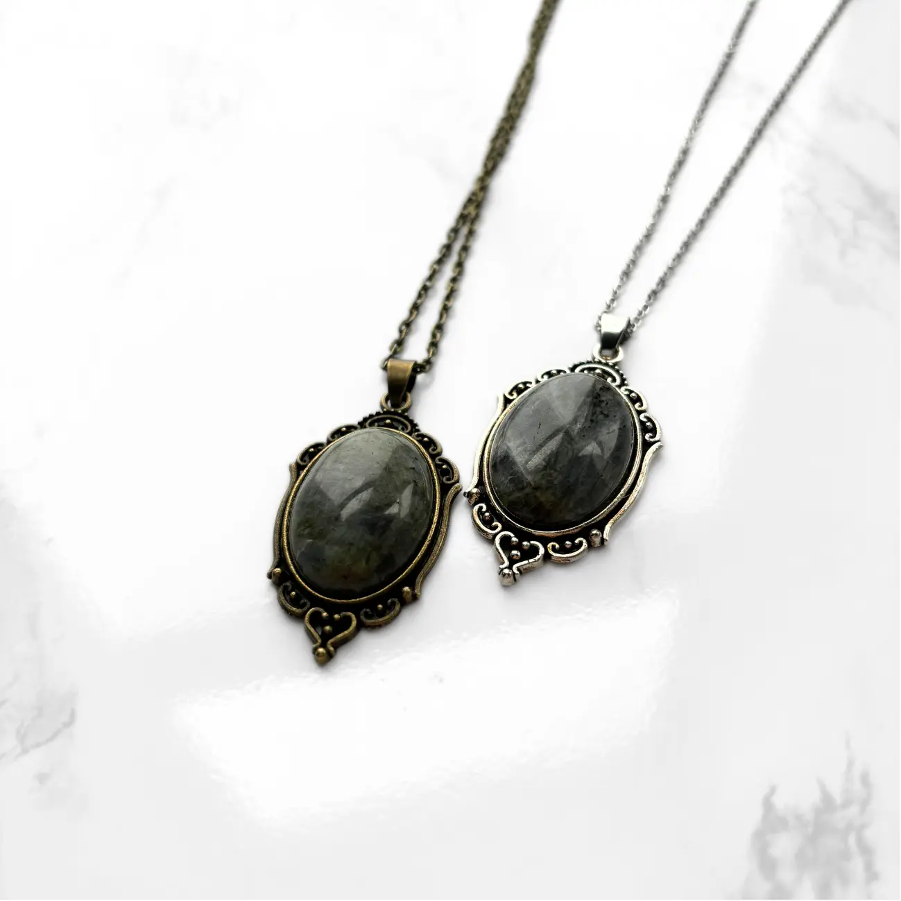 Labradorite Pendant | Crystal Necklace | Witchy Jewelry