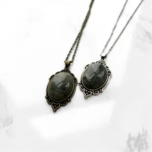 Labradorite Pendant | Crystal Necklace | Witchy Jewelry