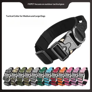 Explosion-proof tactical dog collar with handle