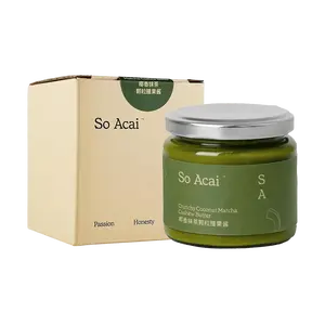 So Acai Coconut Matcha Granola Butter 130g - Clean Ingredients, Vegan, Gluten-Free Spread for Toast, Yogurt, Baking