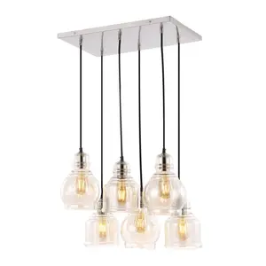 JONATHAN Y Virginia Bohemian Metal/Glass LED Vanity Light; for Living Room,Bedroom, Kitchen, Office