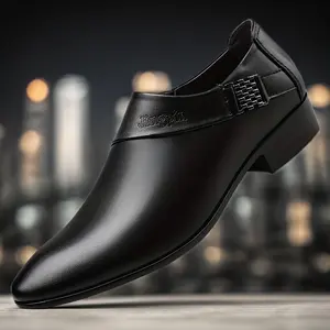 Comfy Non Slip Solid Color Low Top Slip on Dress Shoes - Men'S Fashion Casual Shoes for Outdoor Activities