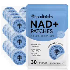 Nad+ Patch 30pcs with Vitamin Extracts, Boost Skin Vitality & Improve Fatigue Dark Circles, Skincare Solution, Under Eye Patches