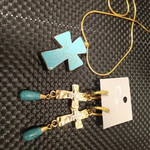 Aquamarine's items-- Buyer must message style within 24 hours after purchase. Orders without selection cannot be shipped!!!Antique big cross!!!