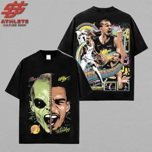 [ LEO ]Victor Wembanyama 'The Alien' For Spurs Nation High-Quality 100% Cotton T-Shirt (Made In US), Go Spurs Go Hooper Shirt, Game Day Outfits, Gift For Basketball Fans, Basketball Graphic Tee