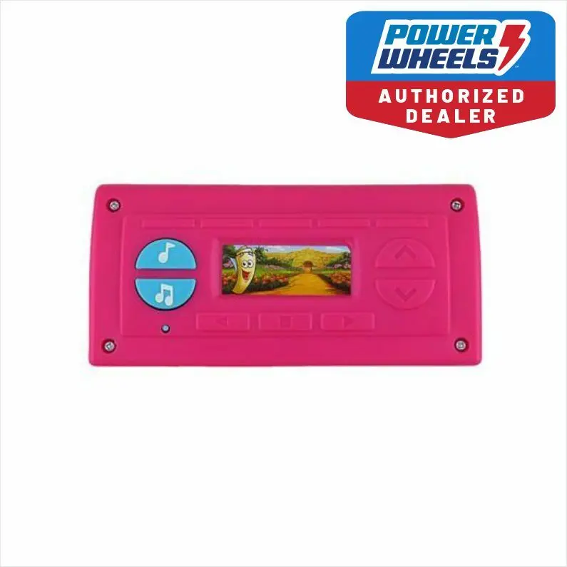 Power Wheels CDD17-9909 Dora Pink Radio Sound Box with Wheels Genuine