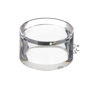 1-5/8" x 1" Acrylic Beveled Sphere Display Stands