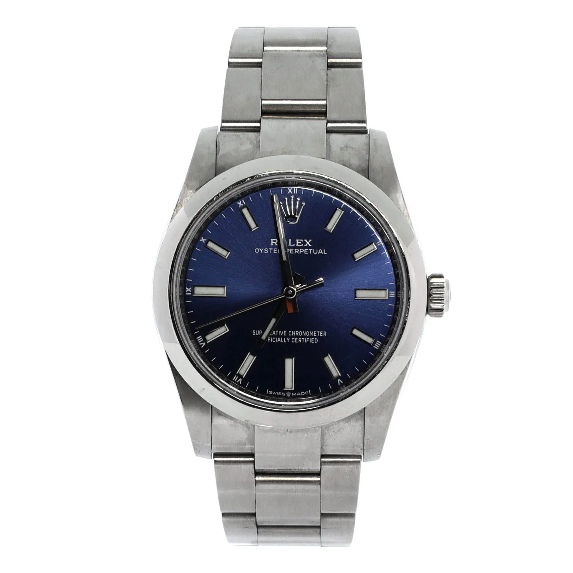 Pre-owned Rolex Oyster Perpetual Automatic Watch Stainless Steel 34 by Rebag