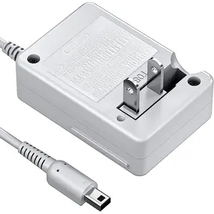 3DS Charger Compatible with Nintendo 3DS/ DSi/DSi XL/ 2DS/ 2DS XL/New 3DS XL 100-240V Wall Plug Adapter