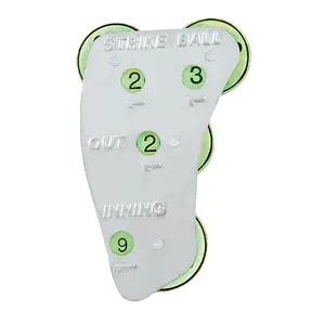 Optic Green 4-Dial Steel Indicator