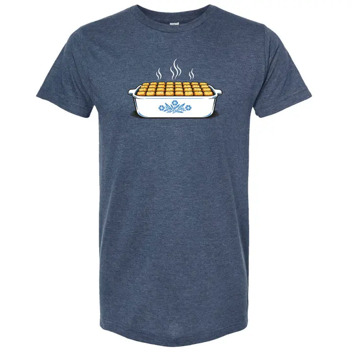 Cornflower Tater Tot Hotdish Minnesota T-Shirt