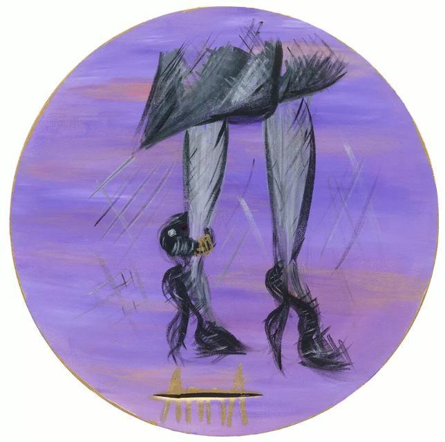 Anna Delvey Limited Edition Signed Prints - The House Arrest Collection - No One is Safe Artwork - Premium Quality Wall Decor - Good Behavior Theme - 20 x 20 in - 500 Per Print - Hand-Signed with Certificate of Authenticity